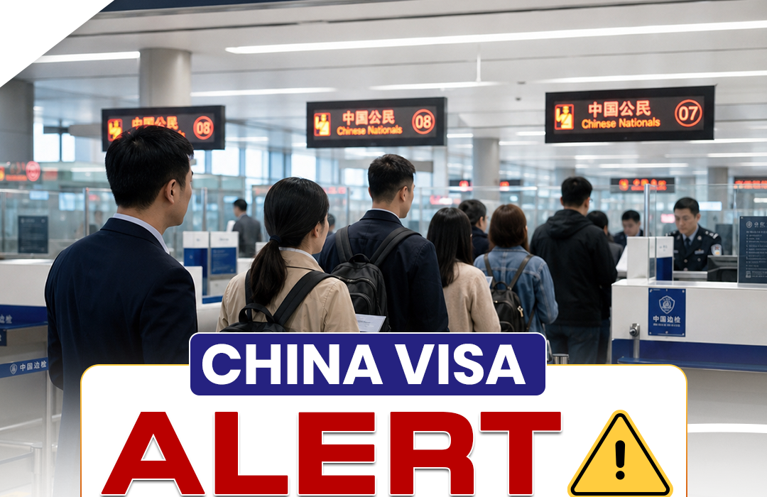 CHINA VISA ALERT