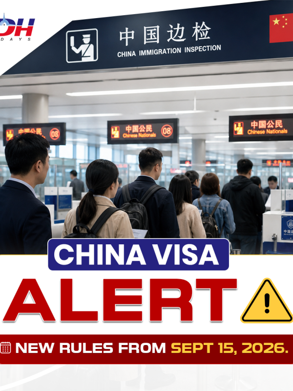CHINA VISA ALERT