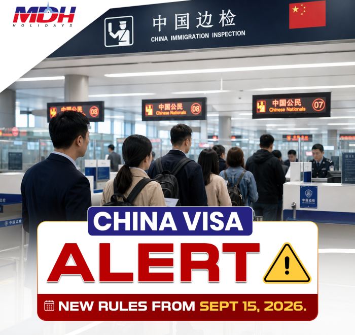 CHINA VISA ALERT